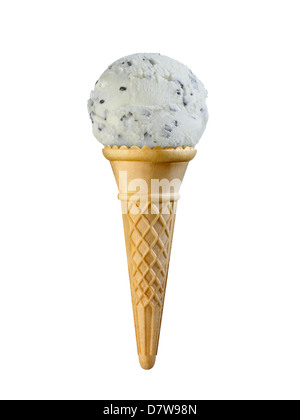 Eiscreme-Kegel Stockfoto