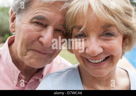 Porträt von einem älteren Ehepaar Stockfoto