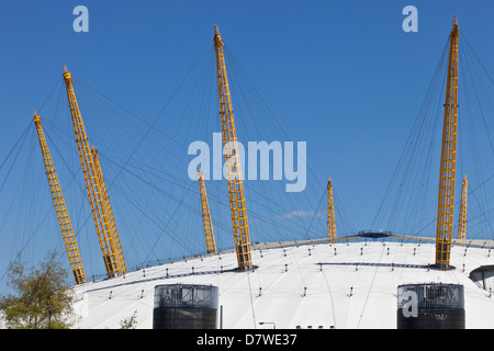 Die O2 Arena, Greenwich Peninsula, London, England Stockfoto