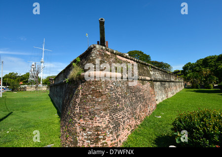 Asien Malaysia Penang Georgetown Fort Cornwallis Stockfoto