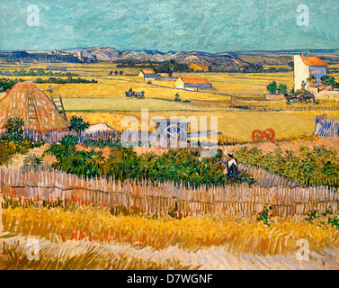 Die Ernte 1888 Vincent van Gogh 1853-1890 holländischen Niederlanden Post-Impressionismus Stockfoto