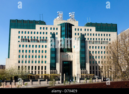 SIS Gebäude MI6 Hauptquartier British Secret Intelligence Stockfoto