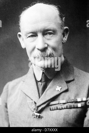 ROBERT BADEN-POWELL (1857-1941) britischer Offizier und Gründer der Pfadfinderbewegung Stockfoto