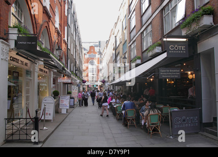 St. Christopher-Platz im Londoner West End Stockfoto