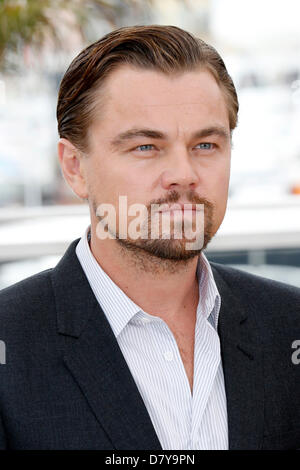 Cannes, Frankreich. 15. Mai 2013.  Leonardo DiCaprio in "The Great Gatsby" Fototermin an der 66. Cannes, Frankreich. 15. Mai 2013. Kredit: DPA / Alamy Live News Stockfoto
