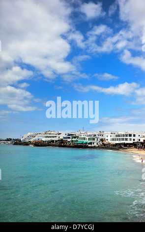 Playa Blanca Resort, Lanzarote, Kanarische Inseln. Stockfoto