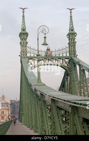 Freiheitsbrücke in Budapest, Ungarn Stockfoto