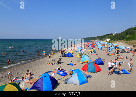 Rerik Strand, Ostseeküste, Mecklenburg-Vorpommern, Deutschland Stockfoto
