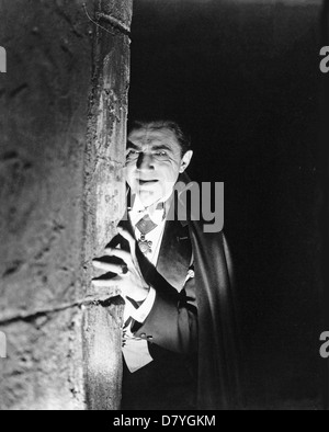 DRACULA 1931 Universal Pictures Film mit Bela Lugosi Stockfoto