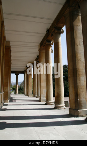 Kolonnade Pittville Pump Room Cheltenham Gloucestershire England UK Stockfoto