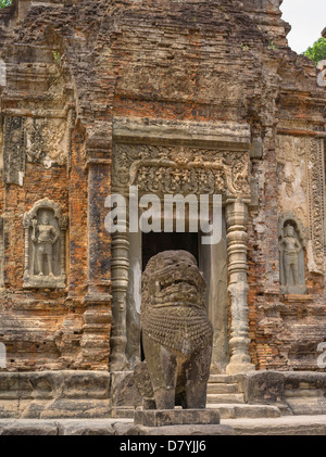 Preah Ko Tempelruinen. Angkor archäologischer Park. Siem Reap. Kambodscha Stockfoto