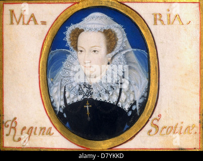 MARY QUEEN OF SCOTS (1542-1587) im Jahre 1578 von Nicholas Hilliard Stockfoto