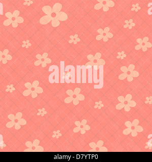 nahtlose Muster Hintergrund mit Blumen, im Vektor-format Stockfoto