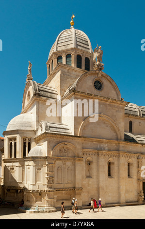 Kathedrale von St James, Sibenik, Kroatien Stockfoto