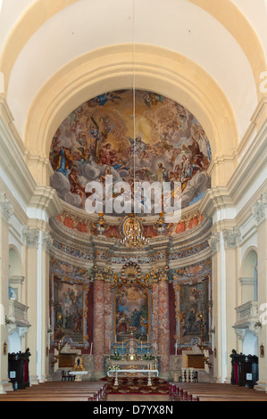 Innen Str. Ignatiuskirche, Dubrovnik, Kroatien Stockfoto