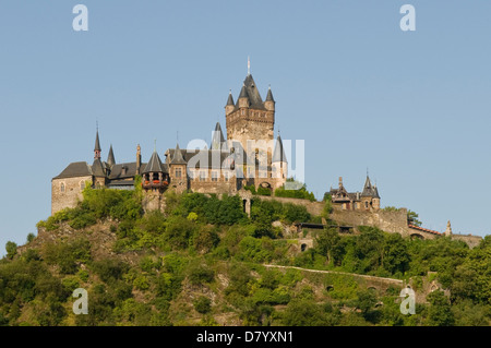 Burg Cochem, Rheinland-Pfalz, Deutschland Stockfoto