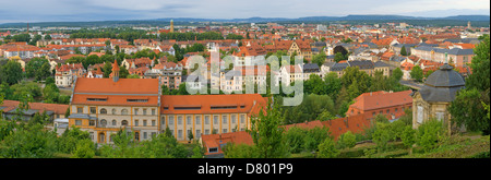 Panoramablick über Bamberg. Bayern, Deutschland Stockfoto