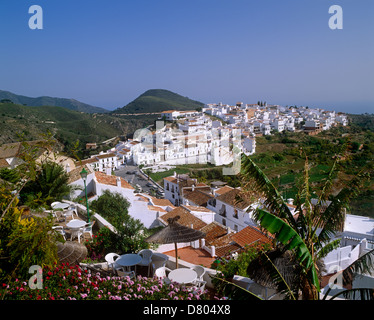 Frigliana, Costa Del Sol, Andalusien, Spanien Stockfoto