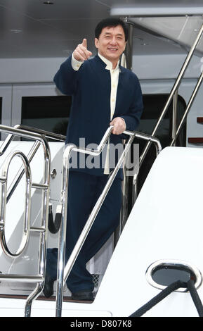 JACKIE CHAN SKIPTRACE. PHOTOCALL. CANNES FILM FESTIVAL 2013 CANNES Frankreich 16 Mai 2013 Stockfoto