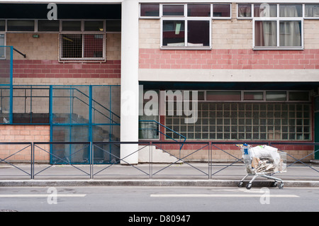 Cité des Beaudottes, Sevran, Paris Vorort, Frankreich, Europa. Stockfoto