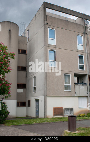 Cité des Beaudottes, Sevran, Paris Vorort, Frankreich, Europa. Stockfoto