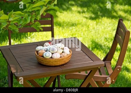 im Garten Stockfoto