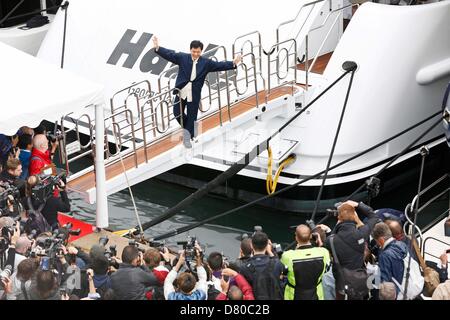 Cannes, Frankreich. 16. Mai 2013. Schauspieler JACKIE CHAN posiert für die Fotografen bei der "Skiptrace" Fototermin während der 66. Filmfestspiele von Cannes. (Kredit-Bild: © Roger Harvey/Globe Photos/ZUMAPRESS.com/Alamy Live-Nachrichten) Stockfoto