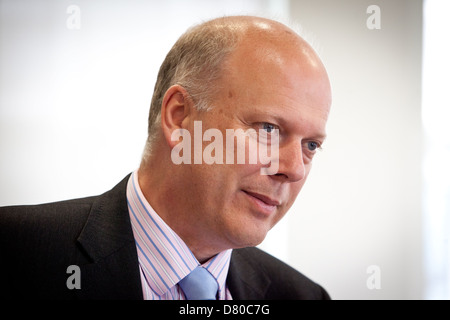 Chris Grayling MP und Lordkanzler und Staatssekretär für Justiz Stockfoto