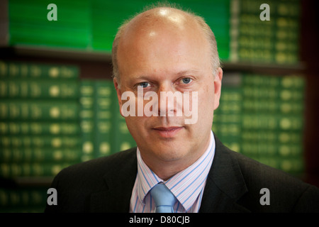 Minister für Justiz Chris Grayling MP, Staatssekretär für Justiz Stockfoto