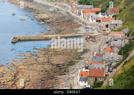 Das Dorf Crovie, Aberdeenshire, Schottland. Stockfoto