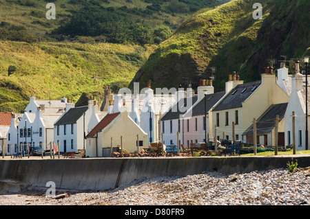 Das Dorf Pennan in Aberdeenshire, Schottland. Stockfoto