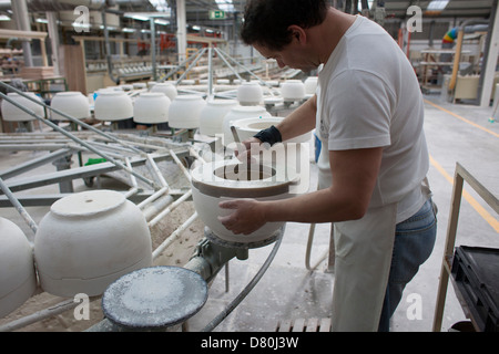 Vista Alegre Keramikfabrik, Portugal Stockfoto