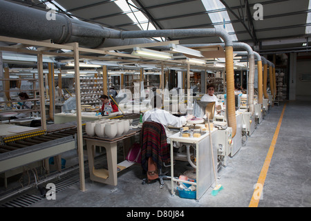 Vista Alegre Keramikfabrik, Portugal Stockfoto