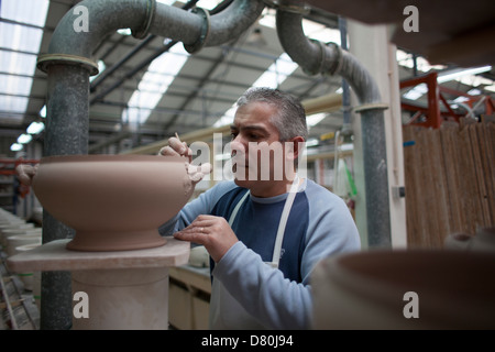 Vista Alegre Keramikfabrik, Portugal Stockfoto