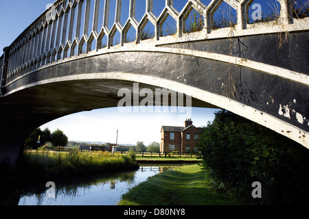 Braunston Kanal Kreuzung zwischen der Oxford Canal und Grand Union Canal, Braunston, Northamptonshire, Northants, England, UK Stockfoto