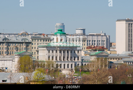 Pashkov Haus. Russland, Moscow. Stockfoto