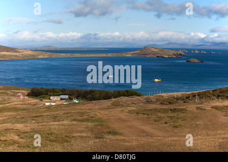 Port pattison und Abrechnung Stockfoto