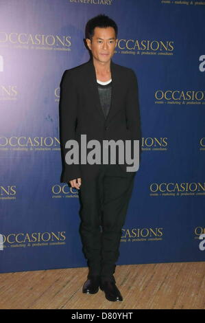 Louis Koo bei Gelegenheiten 25-jähriges Jubiläum in Hong Kong, China auf Mittwoch, 15. Mai 2013. Stockfoto