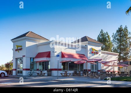 In-N-Out Hamburger Restaurant in Modesto, Kalifornien Stockfoto