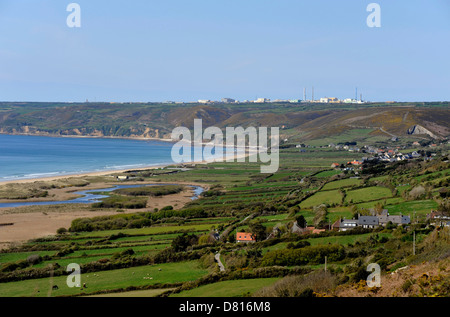 AREVA, La Hague, recycling gebrauchter Kernbrennstoff, Manche, Region Basse-Normandie, Cotentin, Frankreich Stockfoto