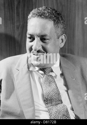 Thurgood Marshall, beisitzender Richter des Obersten Gerichtshof der Vereinigten Staaten Stockfoto