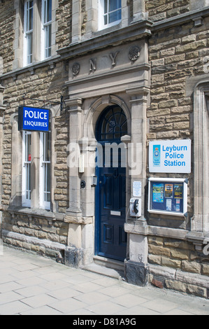 Leyburn Polizeistation Yorkshire England UK Stockfoto