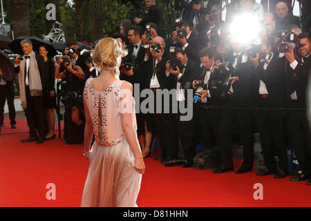 Cannes, Frankreich. 15. Mai 2013.  Ludivine Sagnier Teilnahme an der Premiere von "The Great Gatsby" und Eröffnung der 66. Filmfestspiele von Cannes. 15. Mai 2013. Kredit: DPA / Alamy Live News Stockfoto