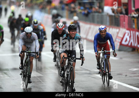 Treviso, Italien. 16. Mai 2013.  Mark Cavendish gewinnt Etappe 12 der Giro d ' Italia Longarone nach Treviso. Stockfoto