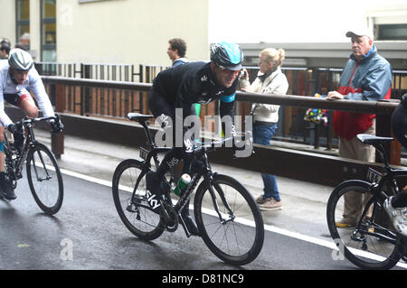 Treviso, Italien. 16. Mai 2013.  Bradley Wiggins in Stufe 12 des Giro d ' Italia Longarone nach Treviso. Stockfoto