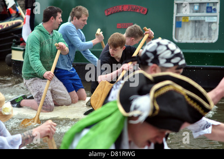 Skipton Wasserstraße Festival 2013 Stockfoto