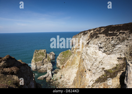 South West Coast Path, Kapelle Porth, Peranporth Stockfoto