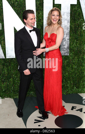 Kate Hudson, Matthew Bellamy 2012 Vanity Fair Oscar Party im Sunset Tower Hotel - Ankünfte West Hollywood. USA - 2012.27.02 Stockfoto