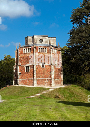 Die achteckige rote Mount-Kapelle in Kings Lynn, Norfolk, England Stockfoto