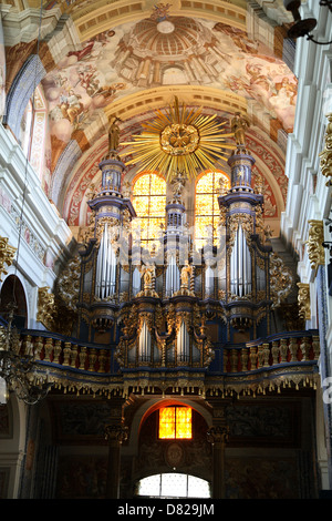 Im Sanktuarium Lipka (Heilige Linde), barocke Wallfahrtskirche Masurischen See-Distrikt, Polen Stockfoto